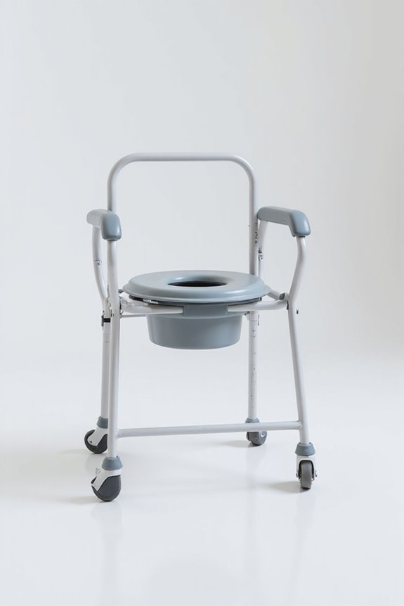 comfortable bedside commode chairs