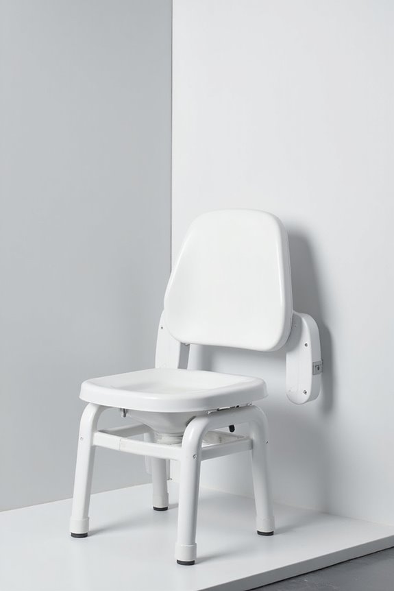 comfortable shower seats available