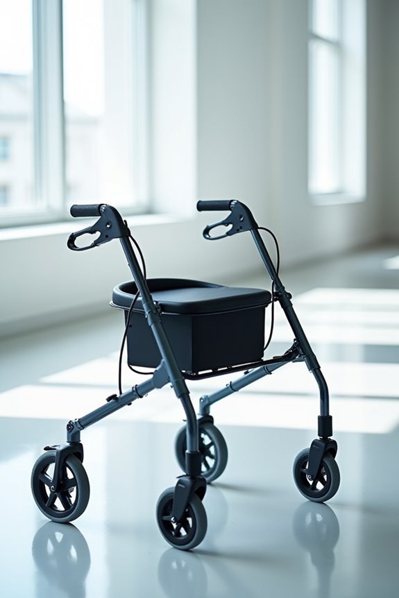 comfortable walkers with seats