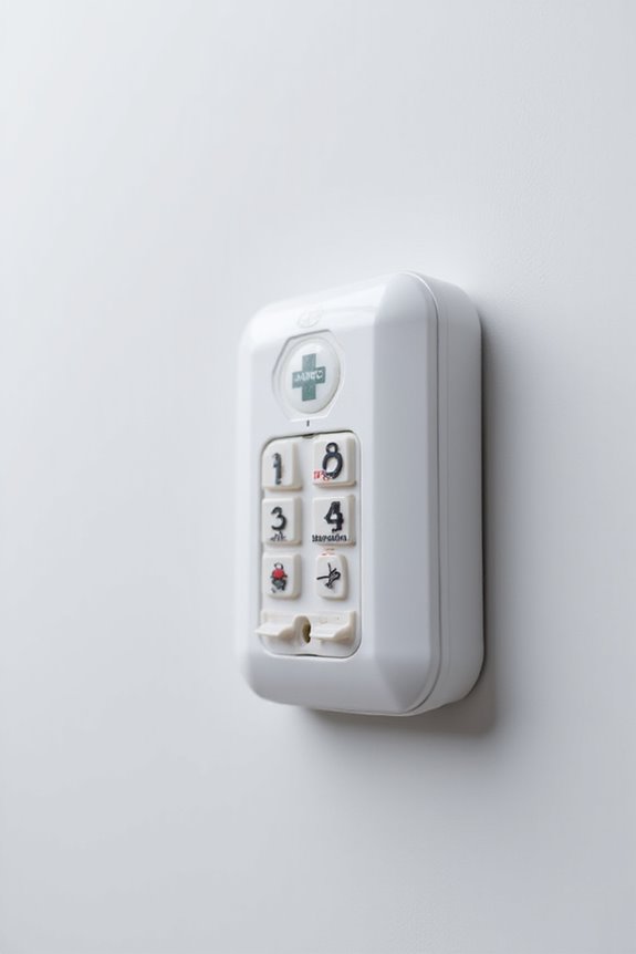 emergency button selection factors
