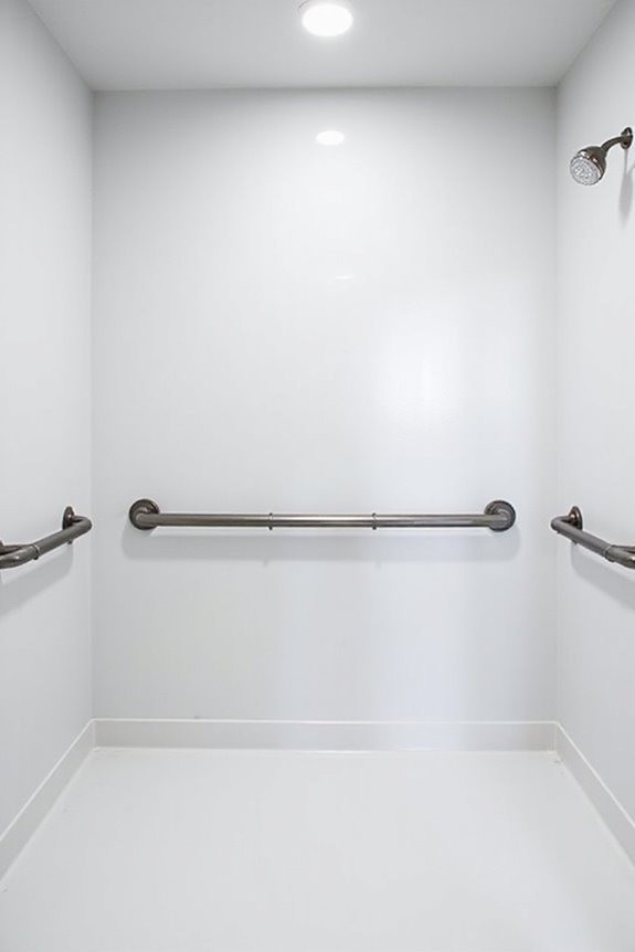 shower grab bars for safety