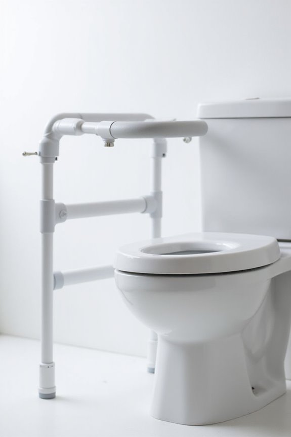 toilet rail selection factors