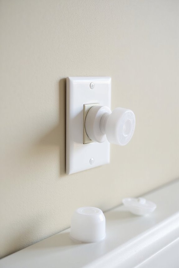 childproofing electrical outlets safely