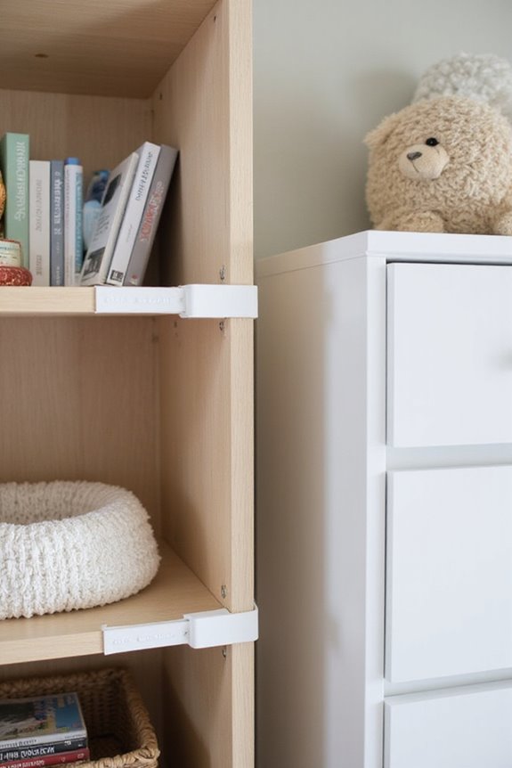childproofing furniture and appliances