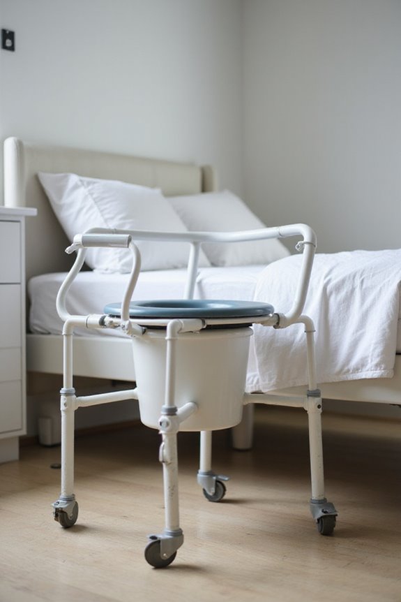 commode safety guidelines outlined