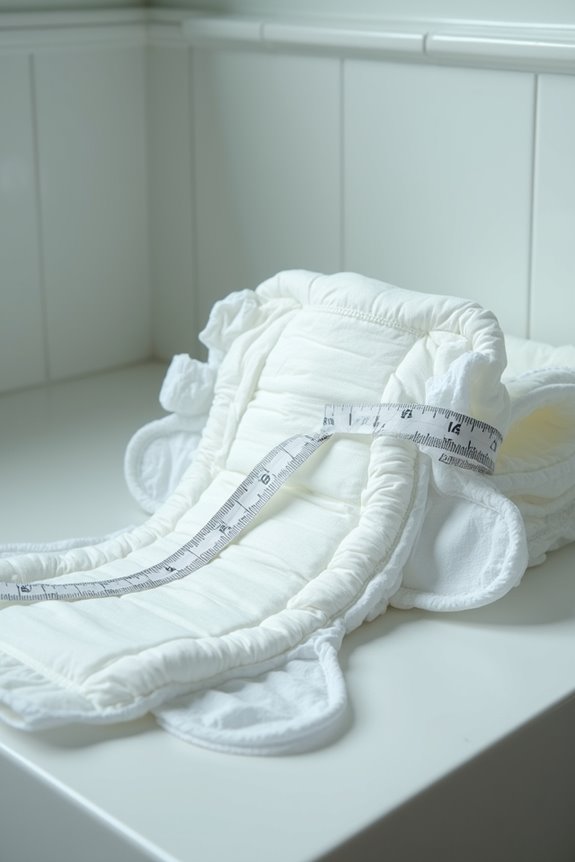 diaper sizing and comfort