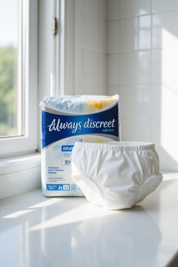 discreet comfortable incontinence protection