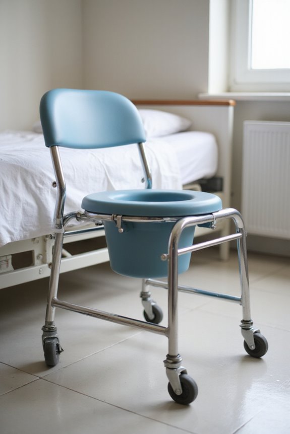 durable commode material selection