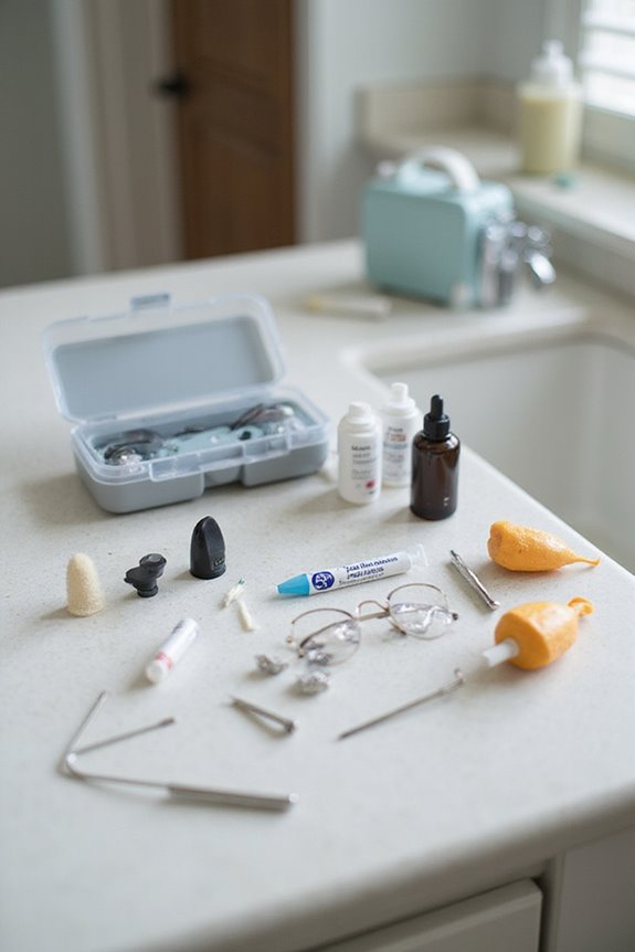 hearing aid parts maintenance