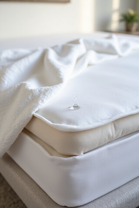 layered waterproof mattress protection
