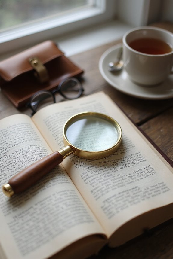 magnifying glasses improve vision