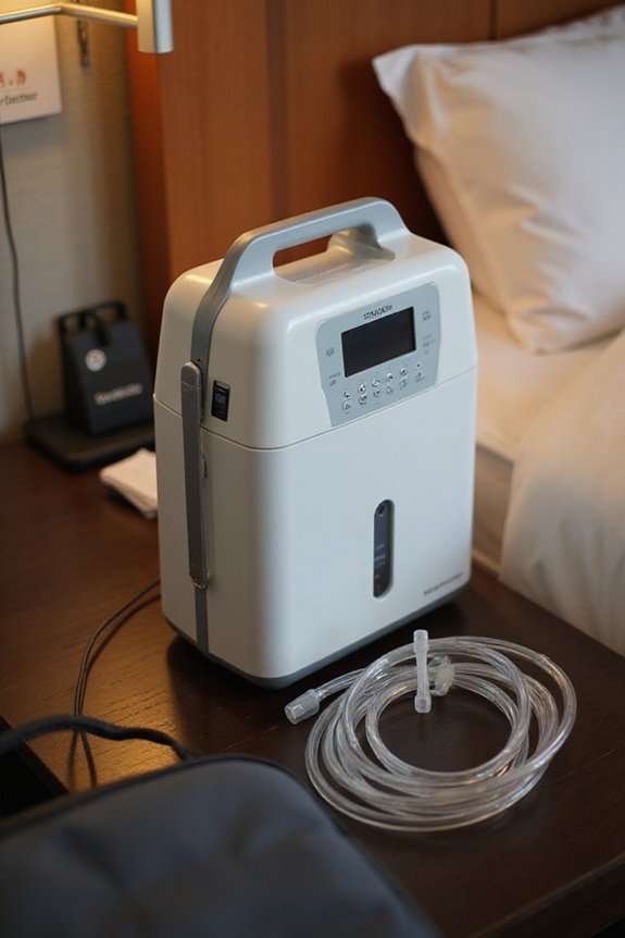 noise sensitivity in oxygen machines