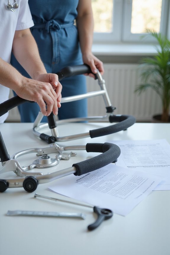 professional mobility aid assessment