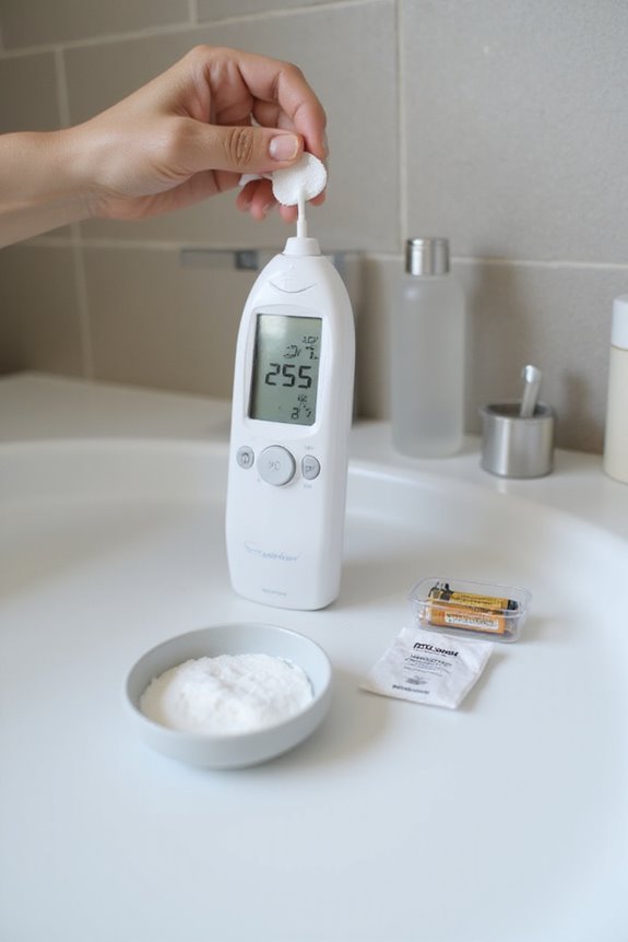 thermometer maintenance and care