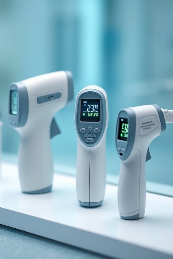 types of medical thermometers